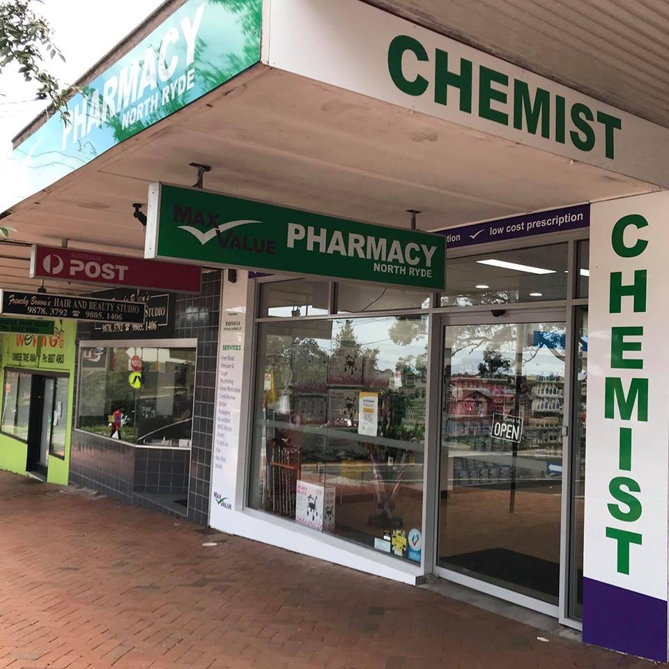 Max Value Pharmacy at North Ryde