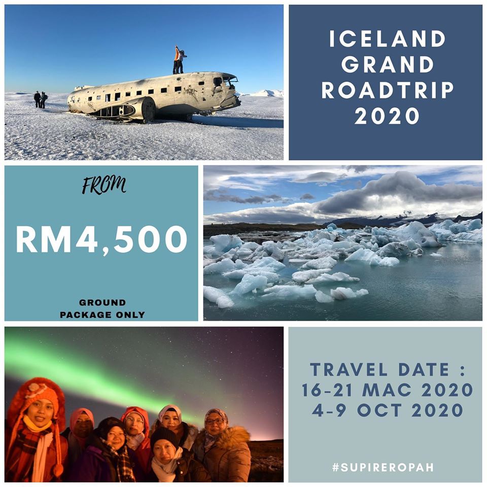 Supir Eropah – Private Tour by Malaysians-ICELAND
