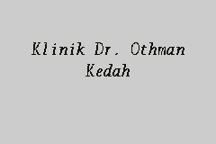 KLINIK DR OTHMAN